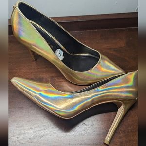BCBG Gold Metallic Stiletto